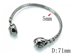 HY Stainless Steel 316L Bangle-HYC27B0127HNZ