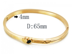 HY Stainless Steel 316L Bangle-HYC80B0553HIX
