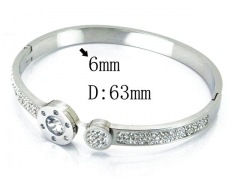 HY Stainless Steel 316L Bangle-HYC80B0865HLD