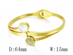 HY Stainless Steel 316L Bangle-HYC59B0656HJL
