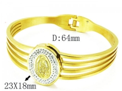 HY Stainless Steel 316L Bangle-HYC59B0702HME
