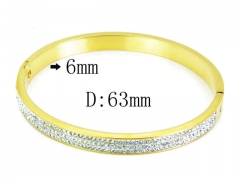 HY Stainless Steel 316L Bangle-HYC80B0673HML