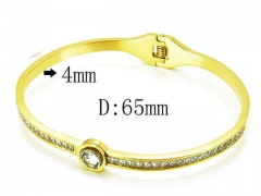 HY Stainless Steel 316L Bangle-HYC80B0582HMS