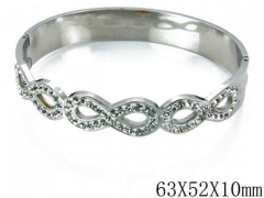 HY Stainless Steel 316L Bangle-HYC80B0187HPZ