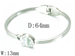 HY Stainless Steel 316L Bangle-HYC59B0394HZL
