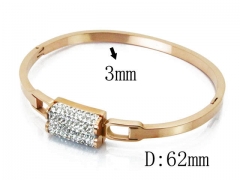 HY Stainless Steel 316L Bangle-HYC80B0855HOU