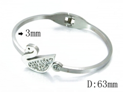 HY Stainless Steel 316L Bangle-HYC59B0621HHL