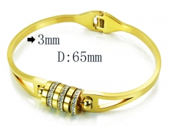 HY Stainless Steel 316L Bangle-HYC80B0570HND