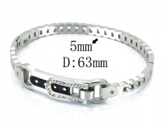 HY Stainless Steel 316L Bangle-HYC80B0892HLZ