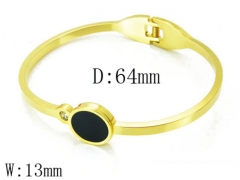HY Stainless Steel 316L Bangle-HYC59B0391HID
