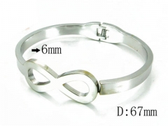 HY Stainless Steel 316L Bangle-HYC59B0531HZL