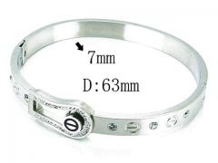 HY Stainless Steel 316L Bangle-HYC80B0814HLG