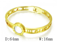 HY Stainless Steel 316L Bangle-HYC59B0509HLC