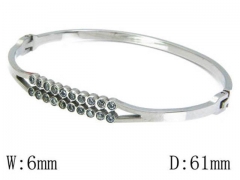 HY Stainless Steel 316L Bangle-HYC80B0116HLZ