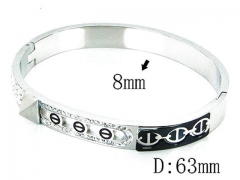 HY Stainless Steel 316L Bangle-HYC80B0786HMW