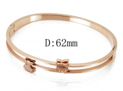HY Stainless Steel 316L Bangle-HYC80B0846HJS