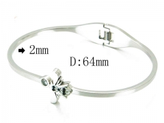 HY Stainless Steel 316L Bangle-HYC80B0620HHC