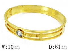 HY Stainless Steel 316L Bangle-HYC80B0127IHZ