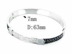 HY Stainless Steel 316L Bangle-HYC80B0877HLZ