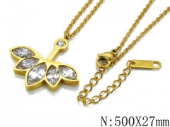 HY Stainless Steel 316L Necklaces-HYC80N0072HJZ