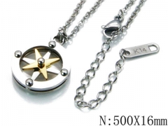 HY Stainless Steel 316L Necklaces-HYC80N0052HKZ