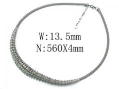 HY Stainless Steel 316L Necklaces-HYC73N0069ML