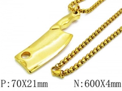 HY Stainless Steel 316L Necklaces-HYC27N0943HPZ