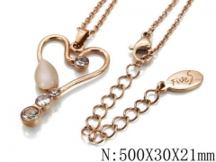 HY Stainless Steel 316L Necklaces-HYC80N0058HLZ