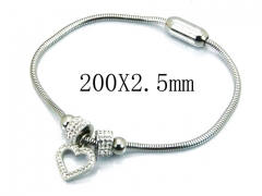HY Wholesale 316L Stainless Steel Bracelets-HY24B0016HLL