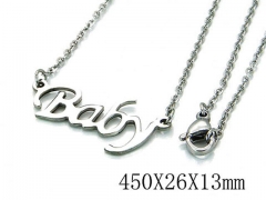 HY Stainless Steel 316L Necklaces-HYC03N0175JX