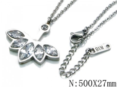 HY Stainless Steel 316L Necklaces-HYC80N0070PZ