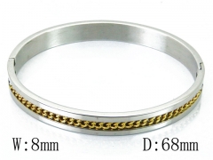 HY Wholesale Stainless Steel 316L Bangle(Crystal)-HY42B0174HKD