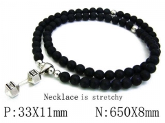 HY Stainless Steel 316L Necklaces-HYC27N0954ILZ