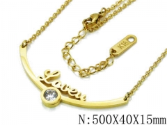 HY Stainless Steel 316L Necklaces-HYC80N0083HLZ