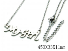 HY Stainless Steel 316L Necklaces-HYC03N0182JE