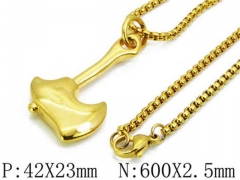 HY Stainless Steel 316L Necklaces-HYC27N0946HLZ