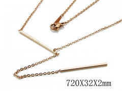 HY Stainless Steel 316L Necklaces-HYC80N0196HFF