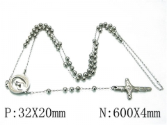 HY Stainless Steel 316L Necklaces-HYC61N0477OW