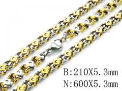 HY Necklaces and Bracelets Sets-HYC61S0378HMS