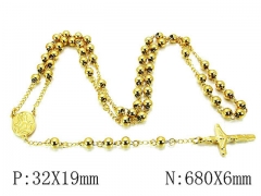 HY Stainless Steel 316L Necklaces-HYC43N0078HHS