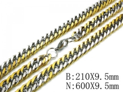 HY Necklaces and Bracelets Sets-HYC61S0390HOL
