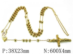 HY Stainless Steel 316L Necklaces-HYC61N0491HIA
