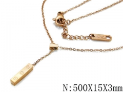 HY Stainless Steel 316L Necklaces-HYC80N0059HJZ