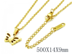 HY Stainless Steel 316L Necklaces-HYC80N0236MZ