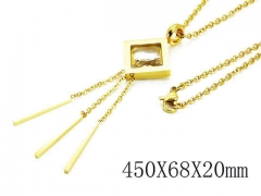 HY Stainless Steel 316L Necklaces-HYC80N0234NW