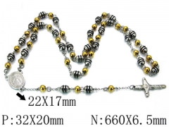 HY Stainless Steel 316L Necklaces-HYC61N0322HMA