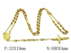 HY Stainless Steel 316L Necklaces-HYC43N0076PL