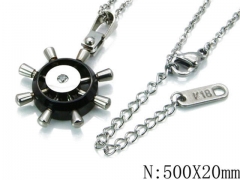 HY Stainless Steel 316L Necklaces-HYC80N0089HLZ