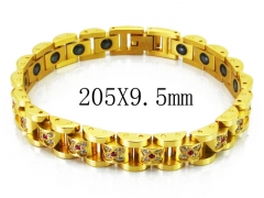 HY Stainless Steel 316L Bracelets (Magnetic Health)-HY36B0188KOD