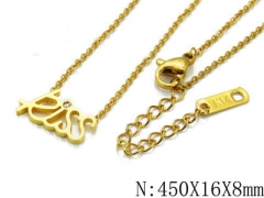 HY Stainless Steel 316L Necklaces-HYC80N0047HIZ